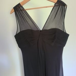 Black cocktail dress